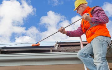 Renshaw Wood soft wash roof cleaning